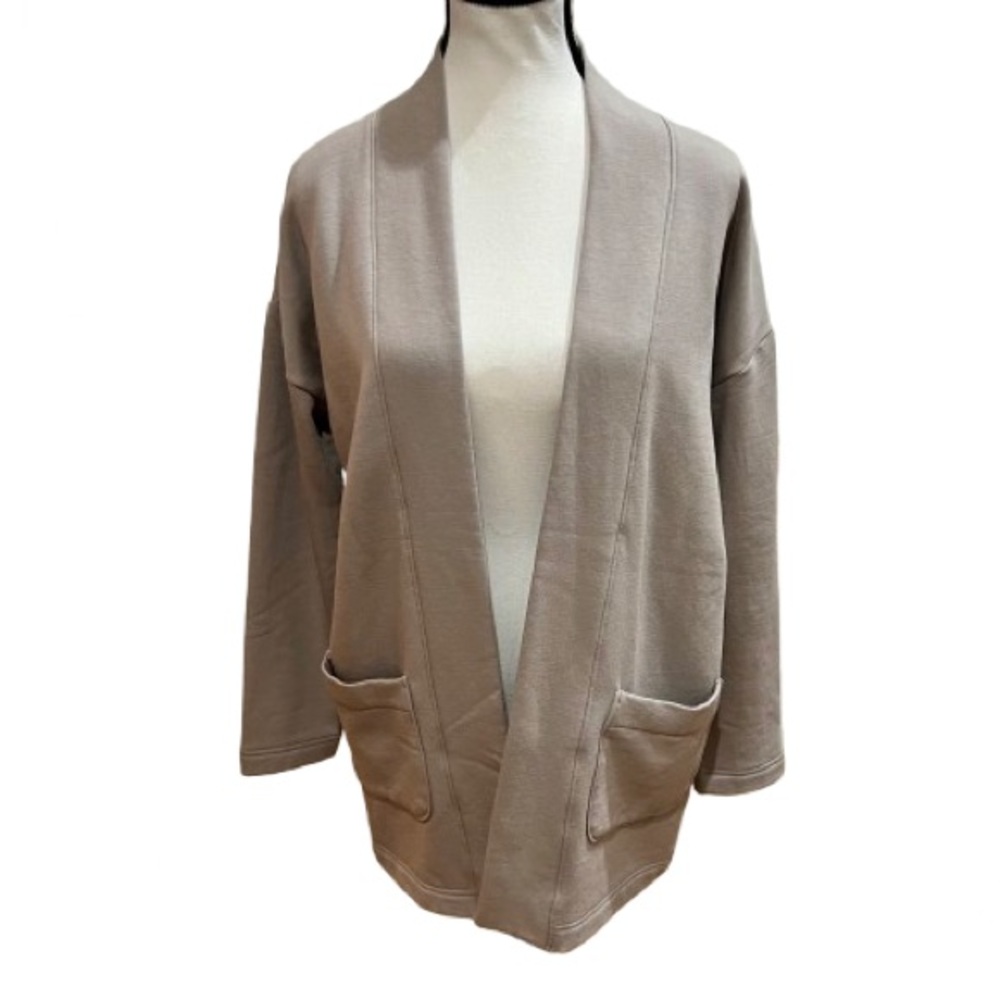 Free Fly Apparel Women's Bamboo Thermal Fleece Cardigan Size Medium Loungewear